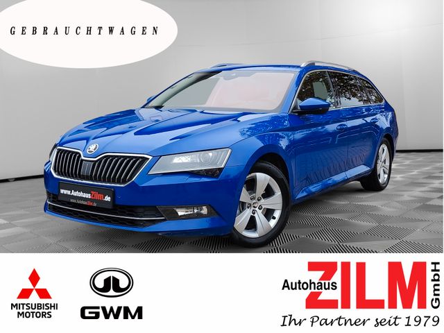 Skoda Superb Combi 2,0 TDI, Style, AHK, WR, Leder