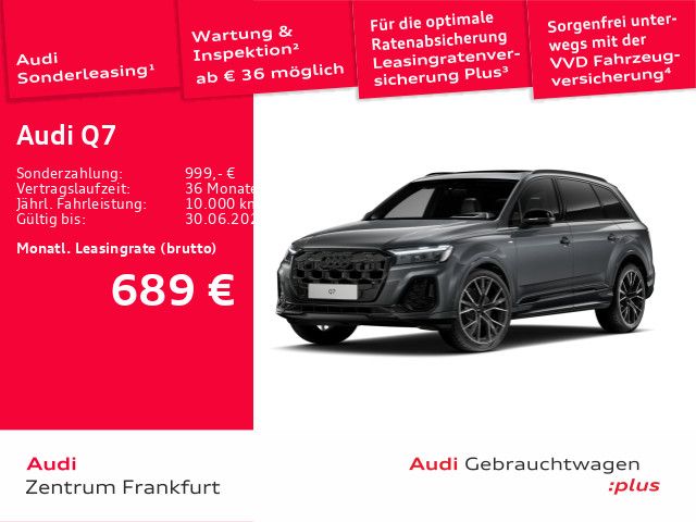 Audi Q7 TDI S-LINE 360+HUD+ALLRADLENKUNG+AHK+B&O+LUFT