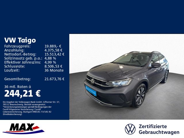 Taigo 1.0 TSI Move +NAVI+LED+APP+KAMERA+ALU+PDC+
