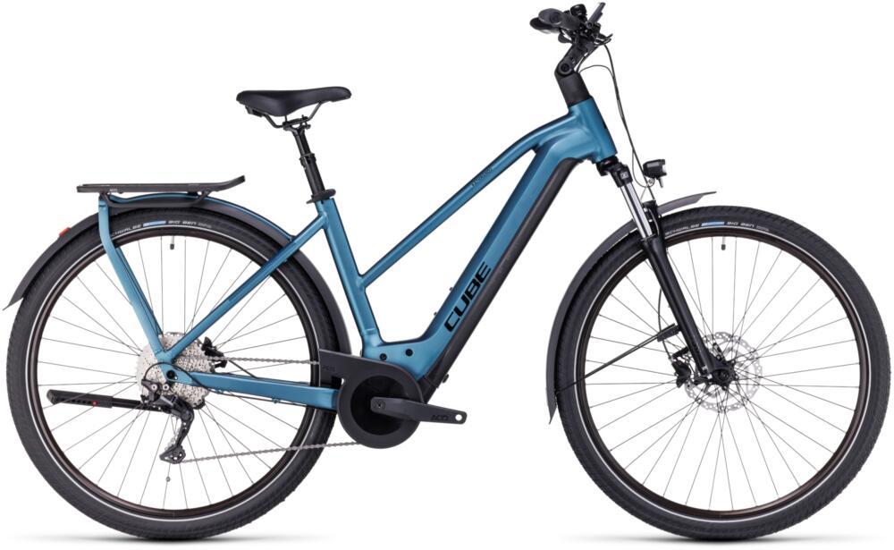 Cube Kathmandu Hybrid ONE 750 blue´n´black 50 cm / S
