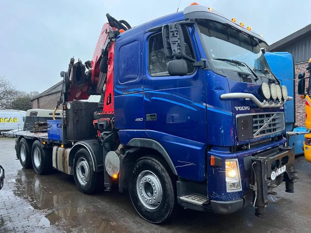 Volvo FH 460 FH460 8x4 CRANE PM 85T