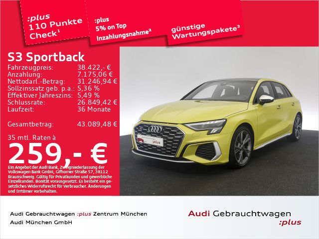AUDI S3 Sportback TFSI S tronic Pano/Navi+
