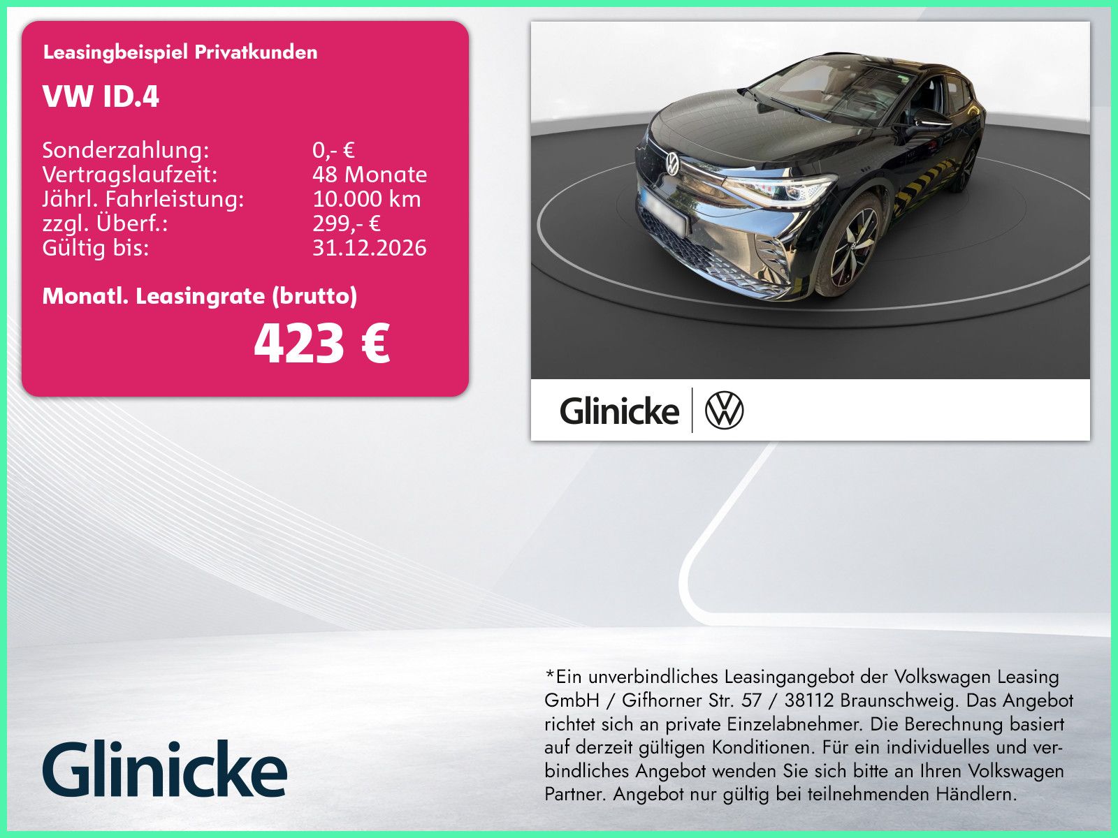 Volkswagen ID.4 GTX 4M Matrix LM 20" Navi 360° ACC Head-Up