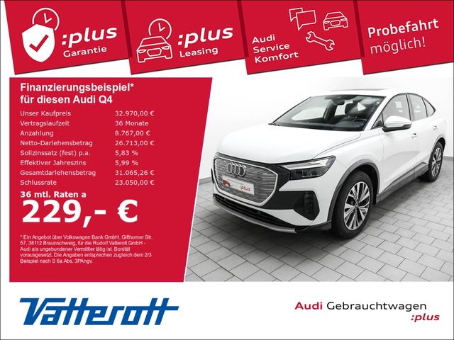 Audi Q4 Sportback 40 Panodach Leder Navi el. Heckklap