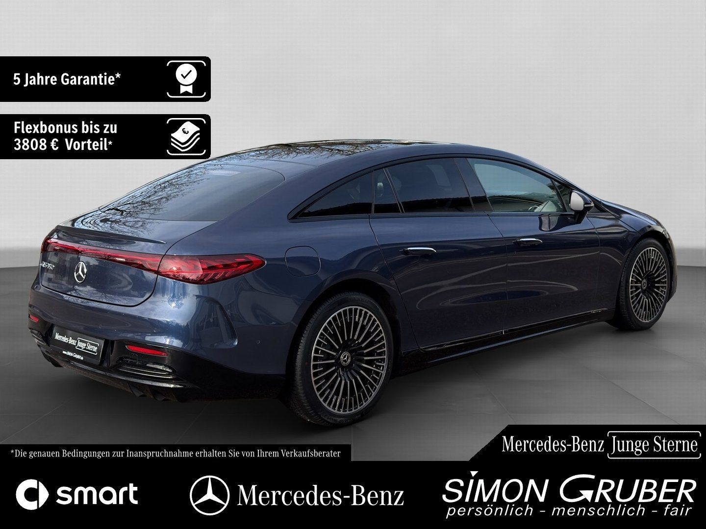 Fahrzeugabbildung Mercedes-Benz EQS 350 AMG Pano HUD DigiLight HaL Burmes 21Zoll