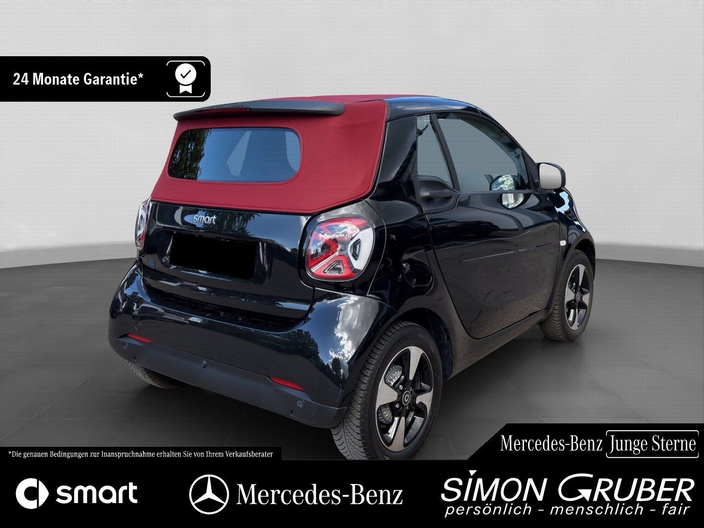 Fahrzeugabbildung Smart fortwo EQ Cabrio Exclusive Winter VollLED Kamera