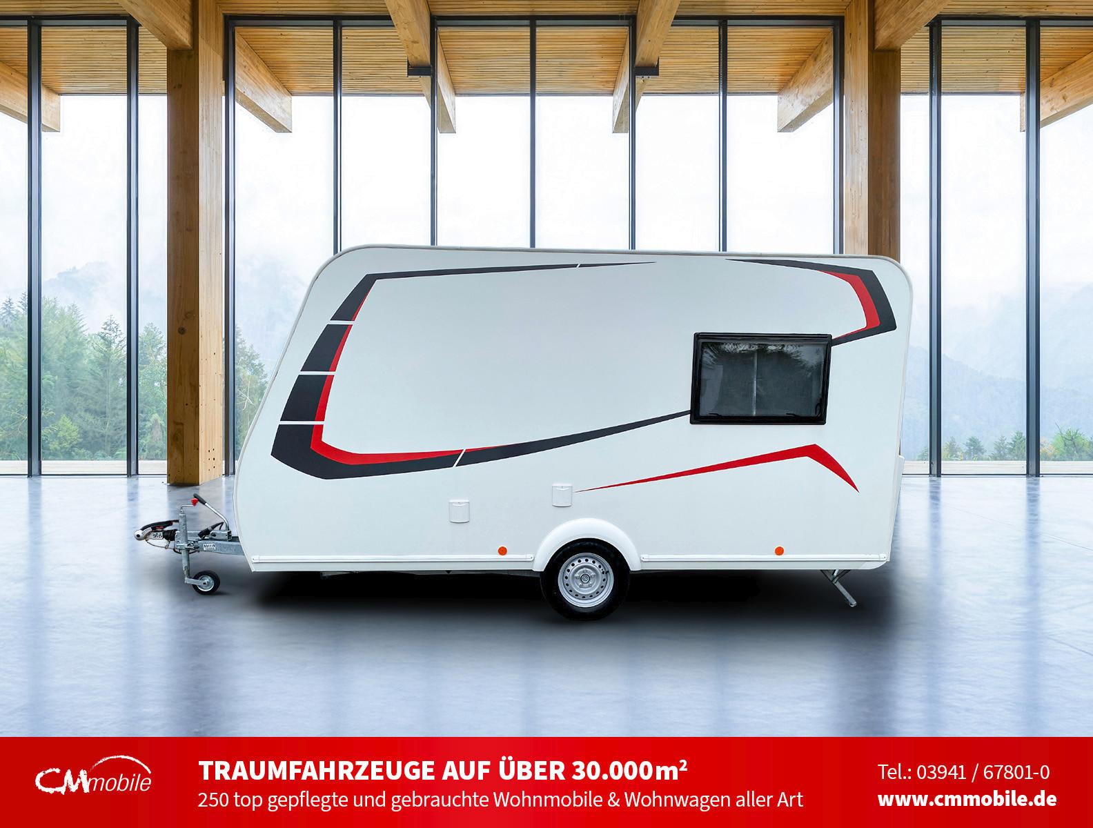 Sterckeman Easy 390 CP - Festbett - 4er Sitzgruppe -