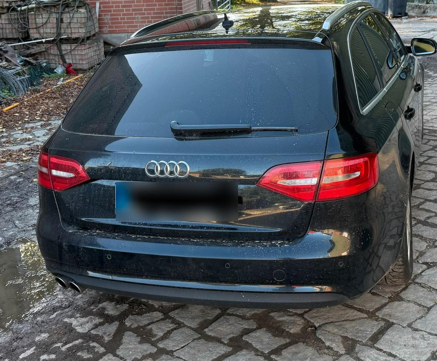 Audi A4 2014 — вигляд ззаду