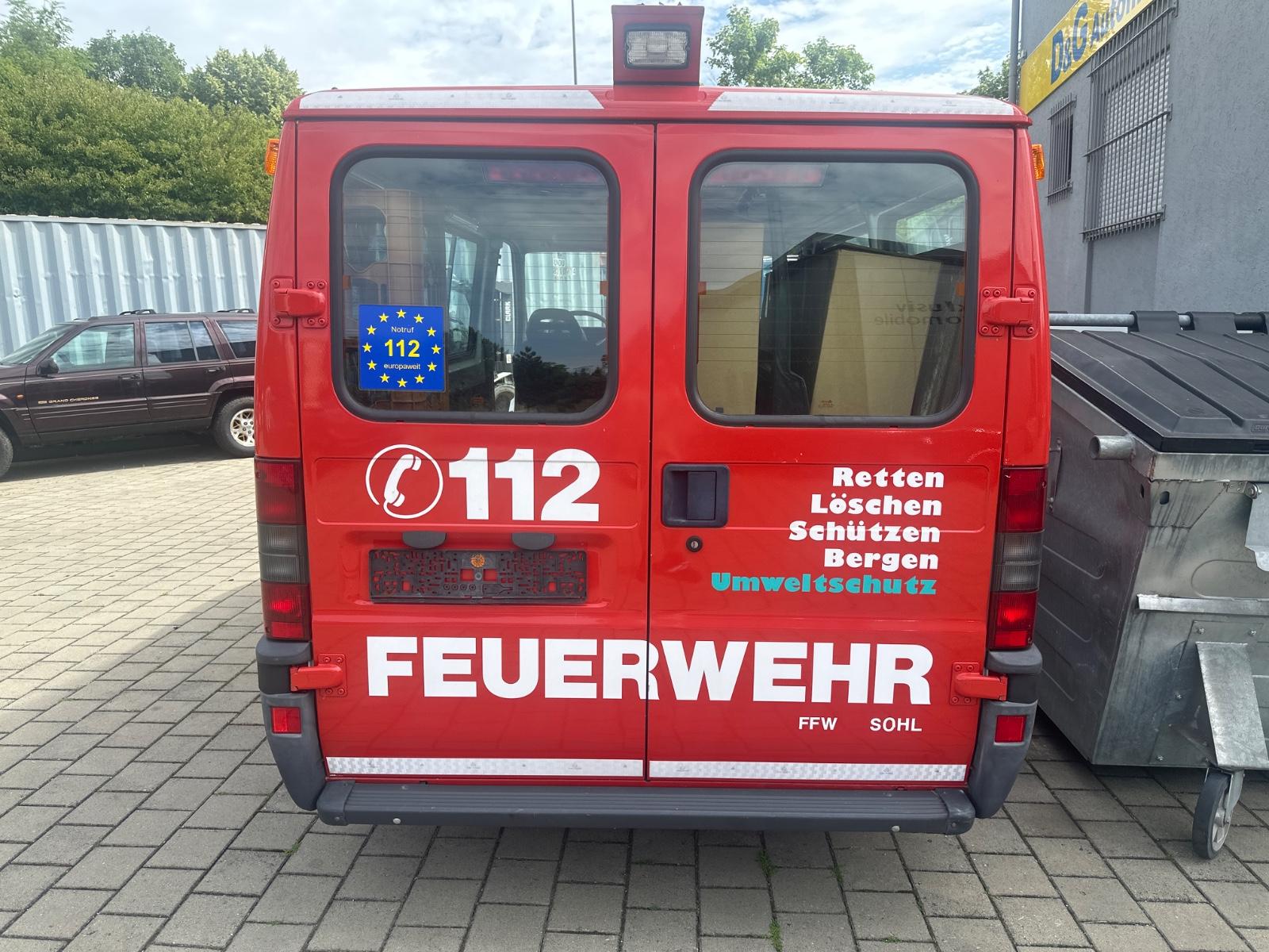 Fiat Ducato Fensterbus 9 Sitzer Ohne Motor/Getriebe