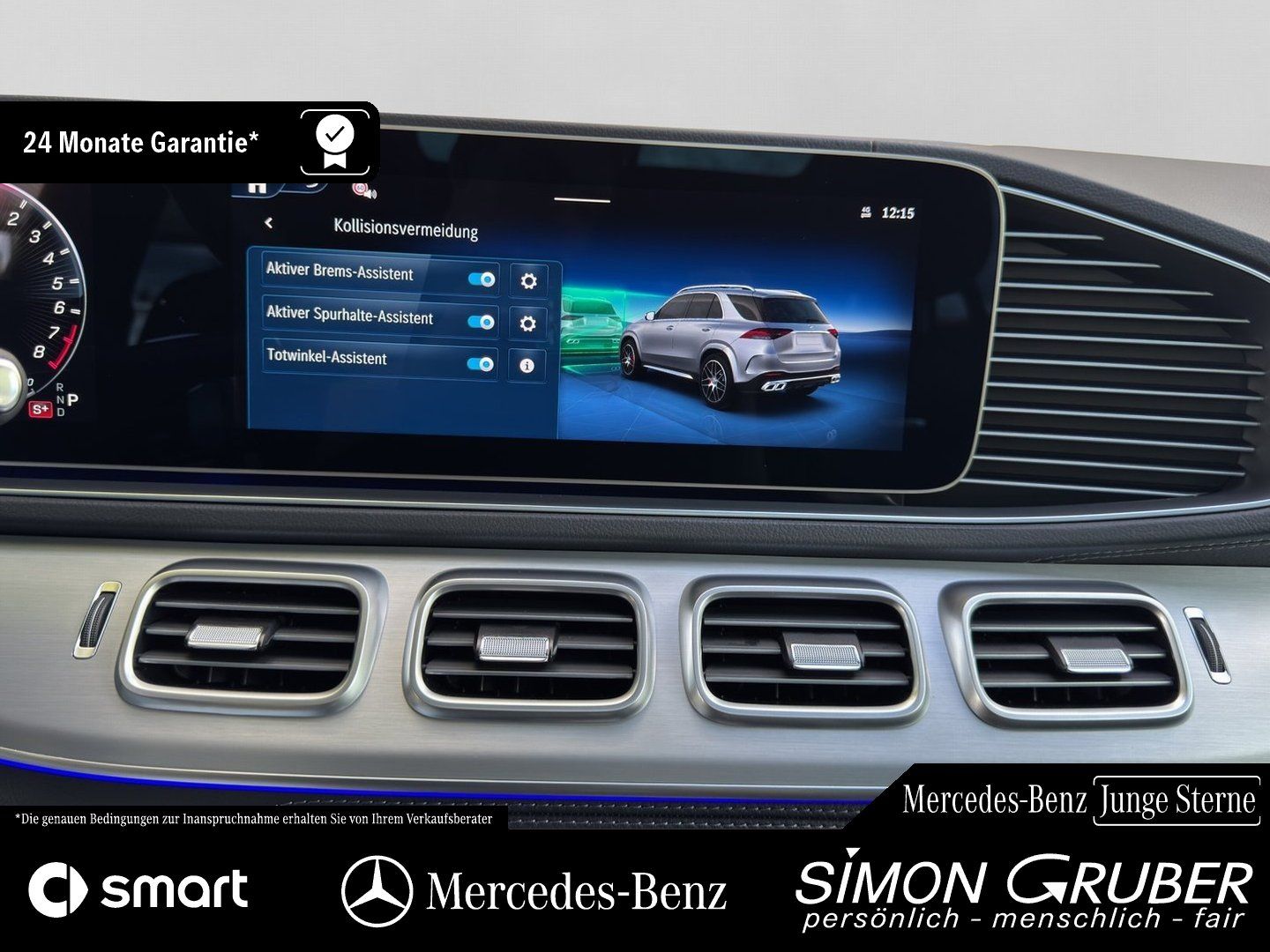 Fahrzeugabbildung Mercedes-Benz GLE 53 4M Hybrid AMG Pano Sitzklima Massage Burm