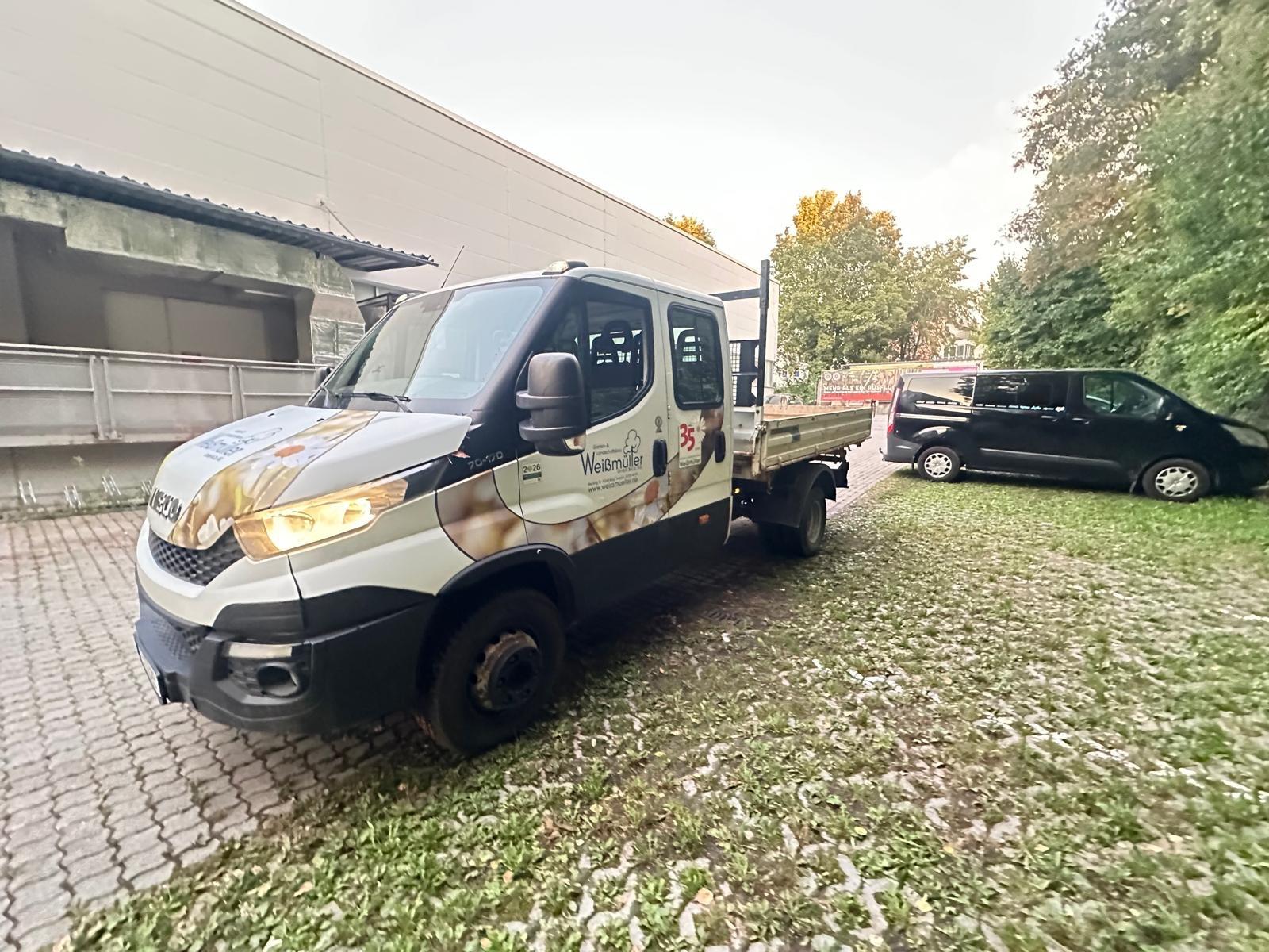 Iveco Daily 70-170 3 Seiten Kipper Zwillingsbereifung