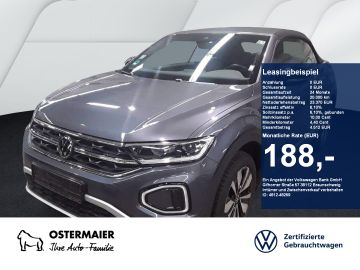 Volkswagen Leasingangebot: Volkswagen T-Roc Cabriolet GOAL 1.0TSI 116PS ACC.KAMERA.NAV