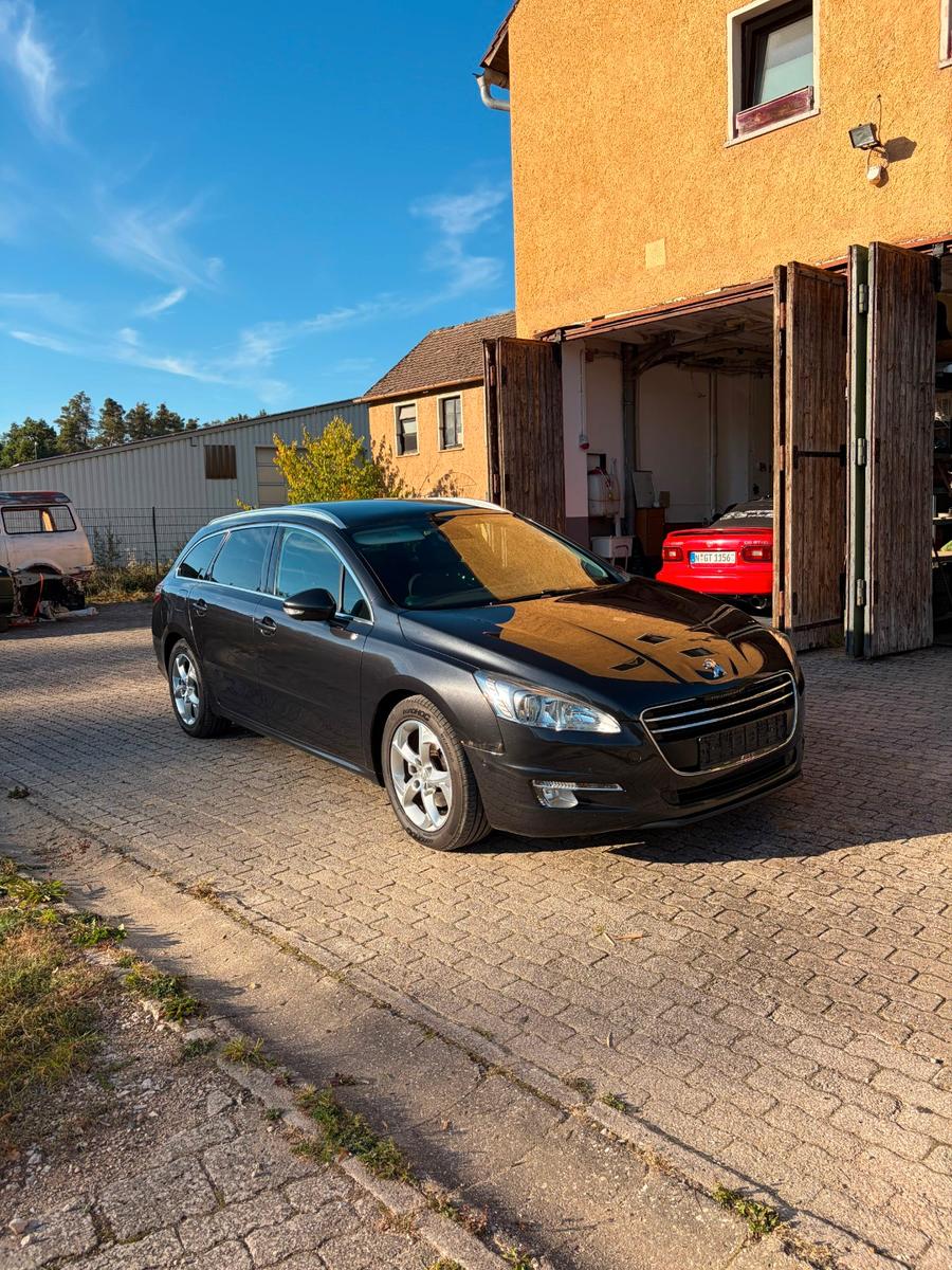 Peugeot 508 2012 — rear view