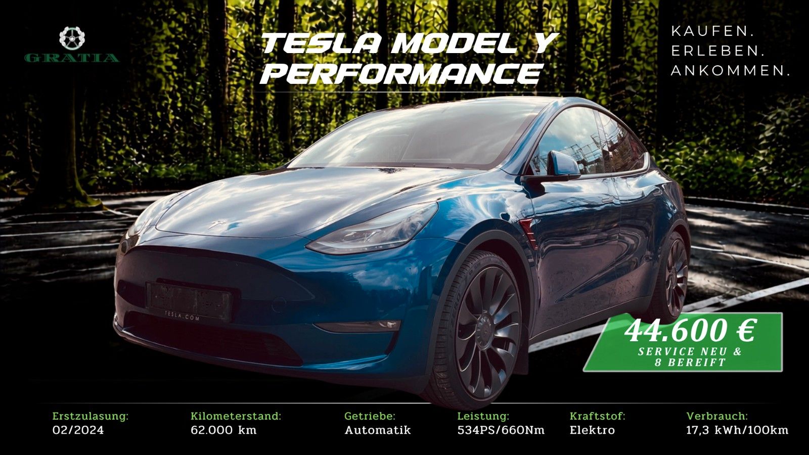 Tesla Model Y-Performance-8Fach Bereift