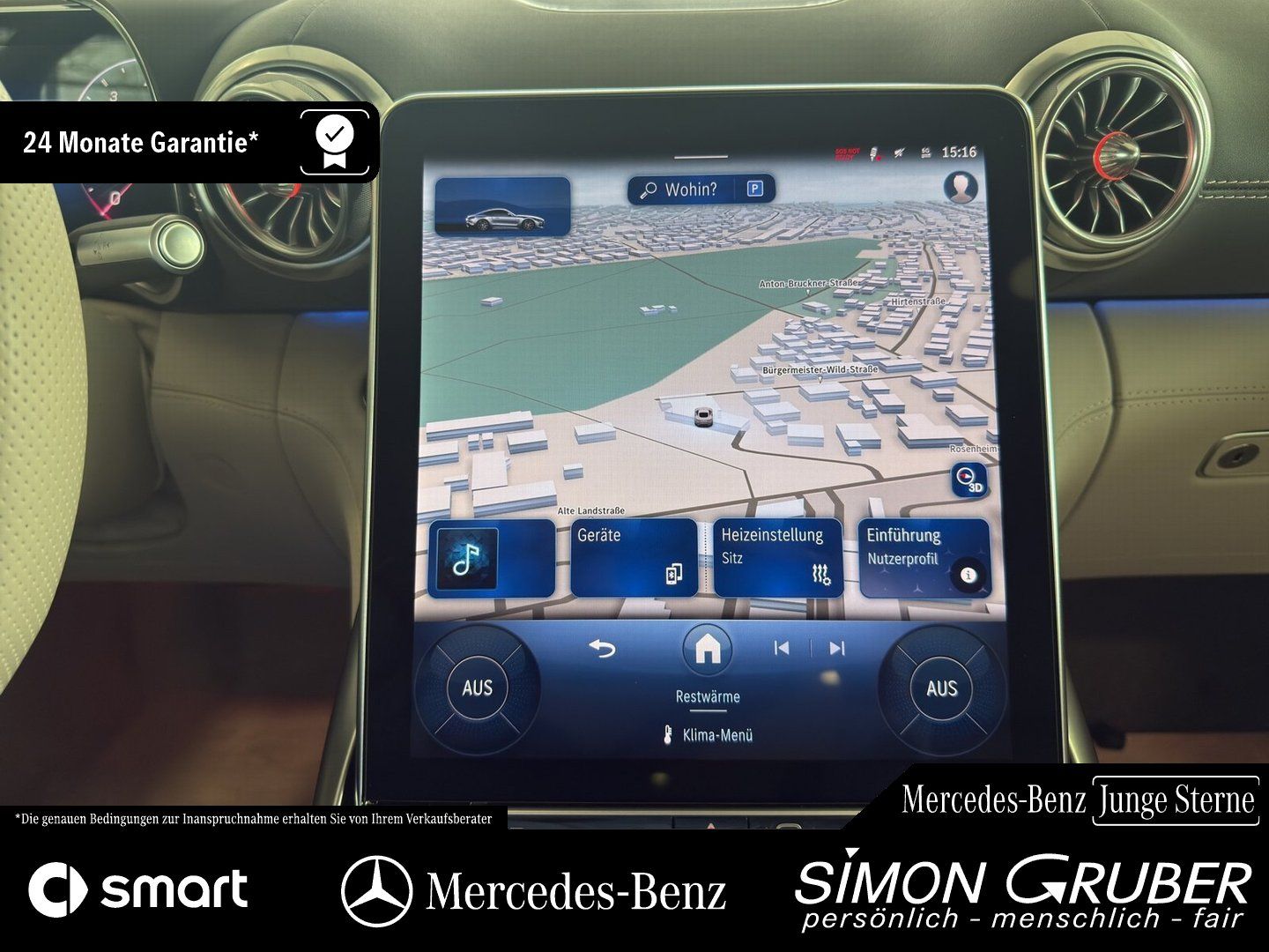 Fahrzeugabbildung Mercedes-Benz GT 63 4M+ AMG Manufaktur Leder/Lack Lift Burm3D