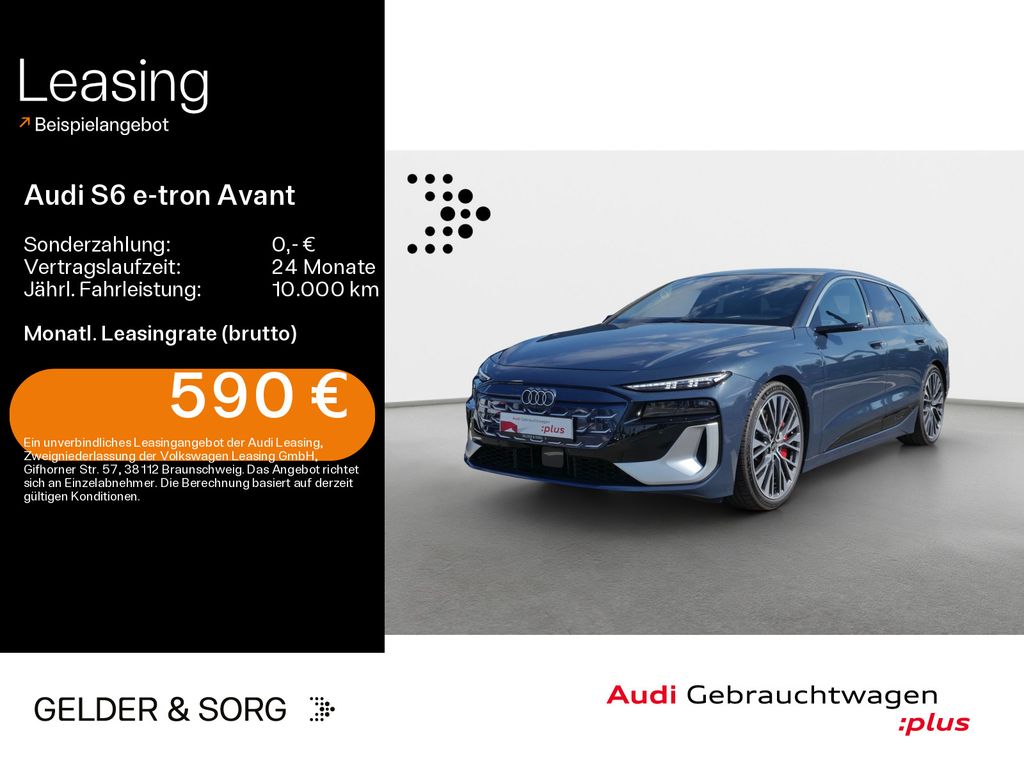 Audi S6 Avant e-tron quattro 625km/WLTP*Air*B&O*HuD*