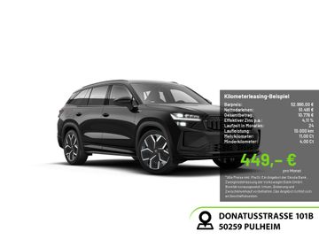 Skoda Leasingangebot: Skoda Kodiaq 2.0 TDI Sportline 4x4 LED NAVI AHK PANO