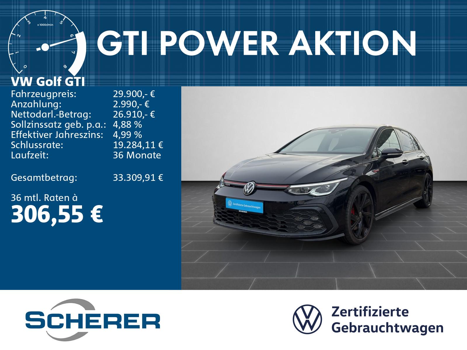 Volkswagen Golf VIII GTI 2.0 TSI LED PLUS NAVI HK REAR VIEW