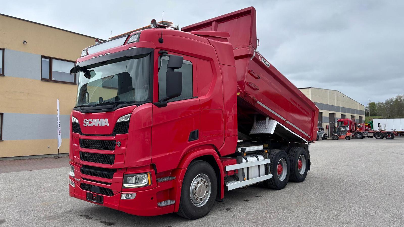 Scania R500 6x4 EURO6 + RETARDER + BOX HEATING
