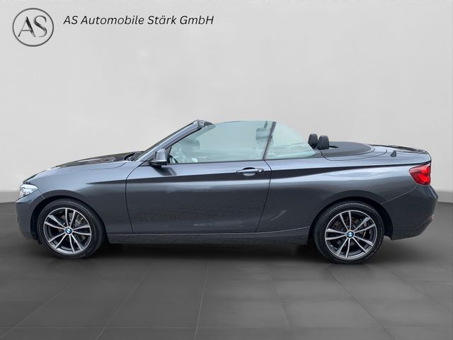 Fahrzeugabbildung BMW 220d Cabrio Sport Line+Adaptive LED+Navi+Leder