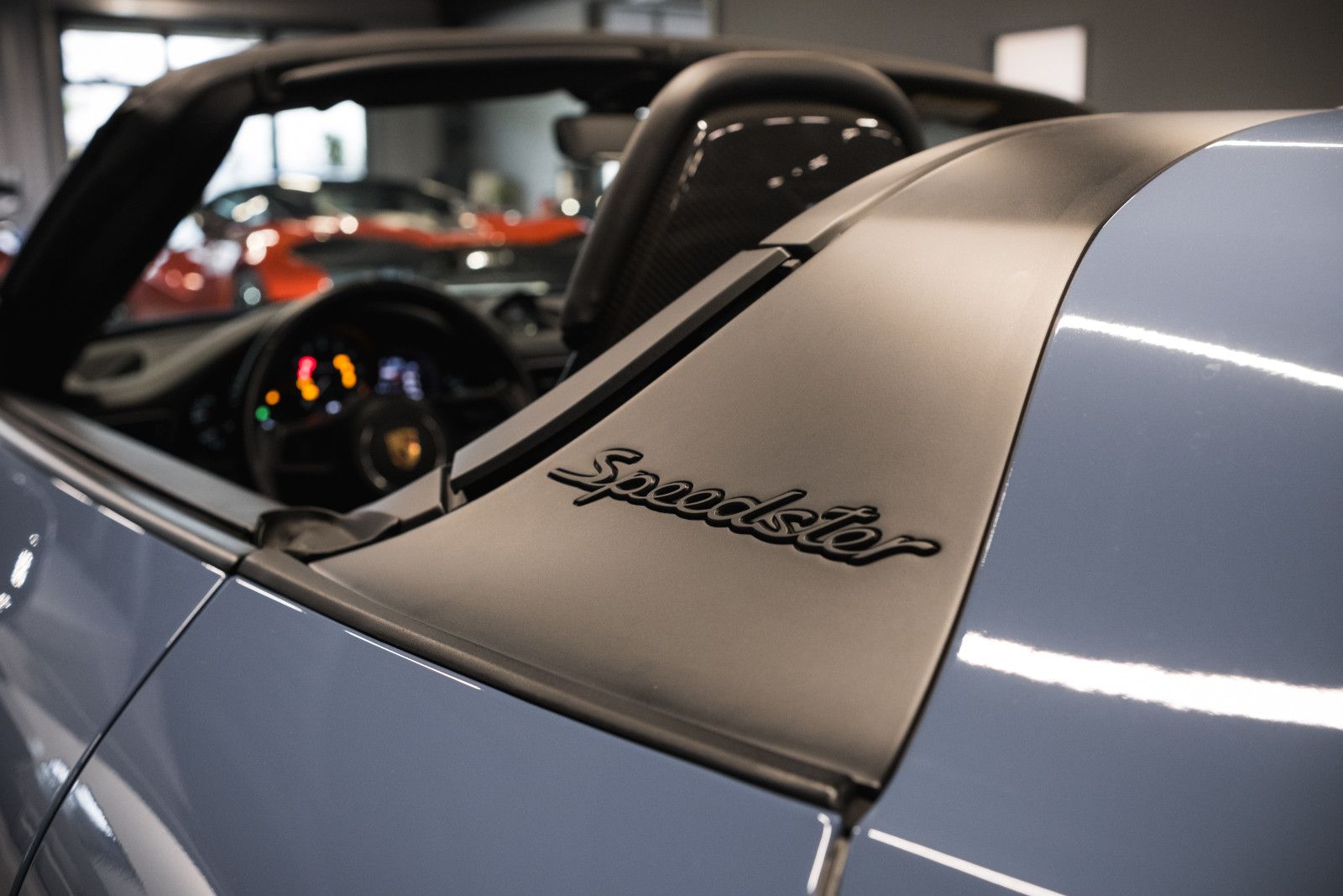 Fahrzeugabbildung Porsche 991/911 Speedster-PTS Aetnablau-Lift-DAB-Kamera