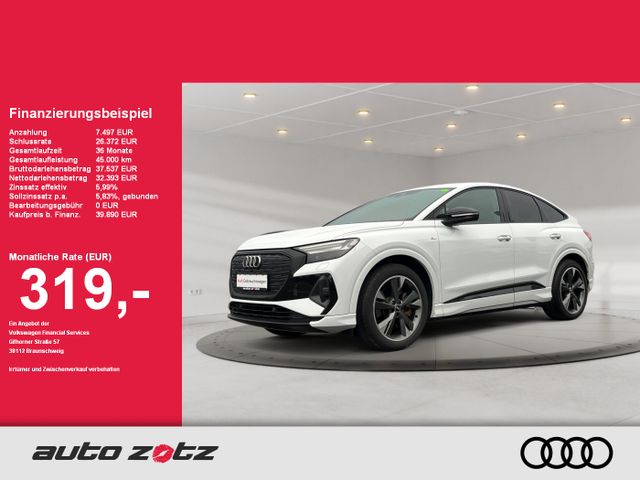 Audi Q4 Sportback 50 e-tron S Line Virtual,Standhz