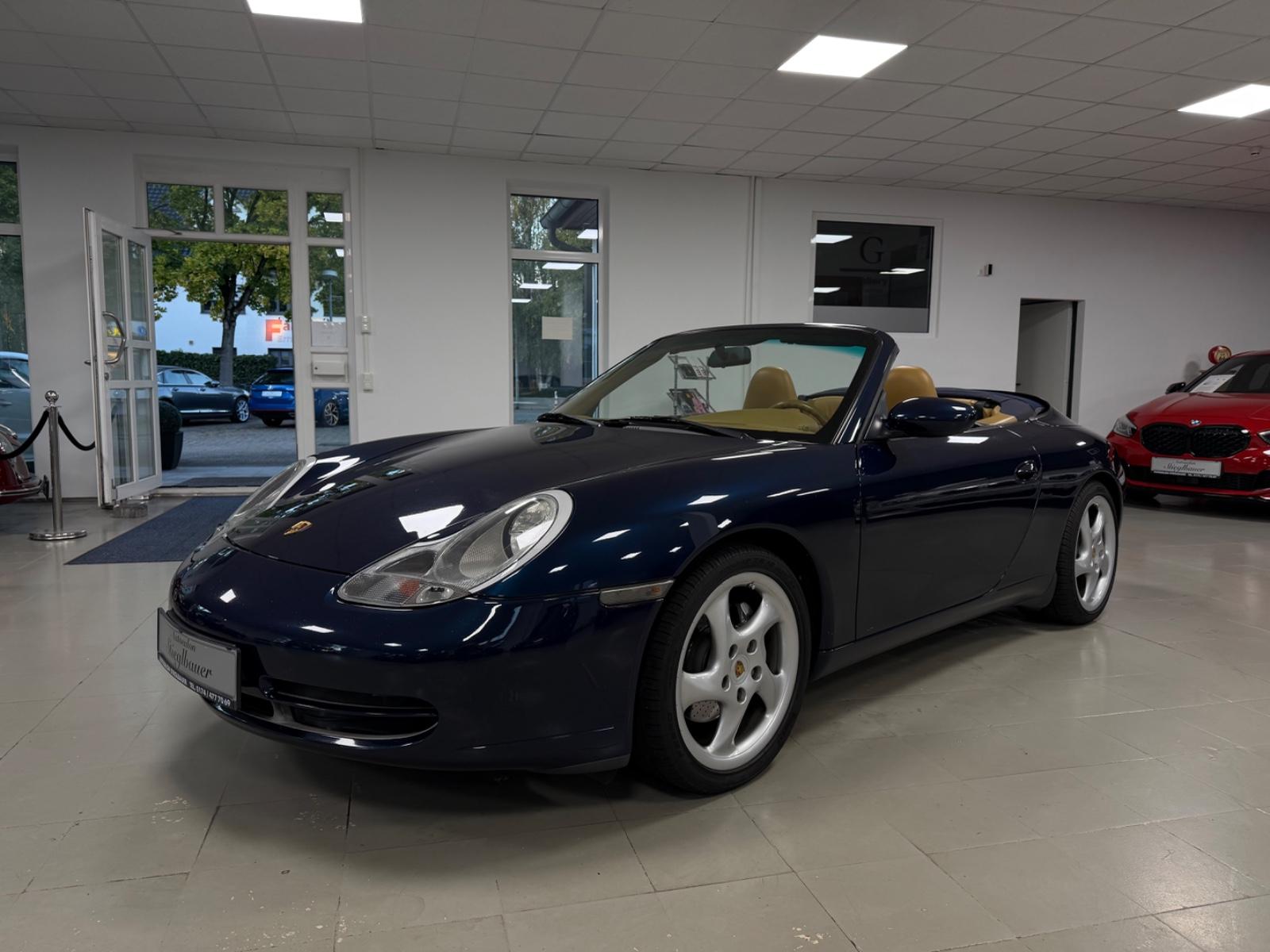 PORSCHE 911 996 CARRERA 4 CABRIOLET 3.4 300ch TIPTRONIC S - CUIR - SIÈGES CHAUFFANTS - GPS - HISTORIQUE PORSCHE