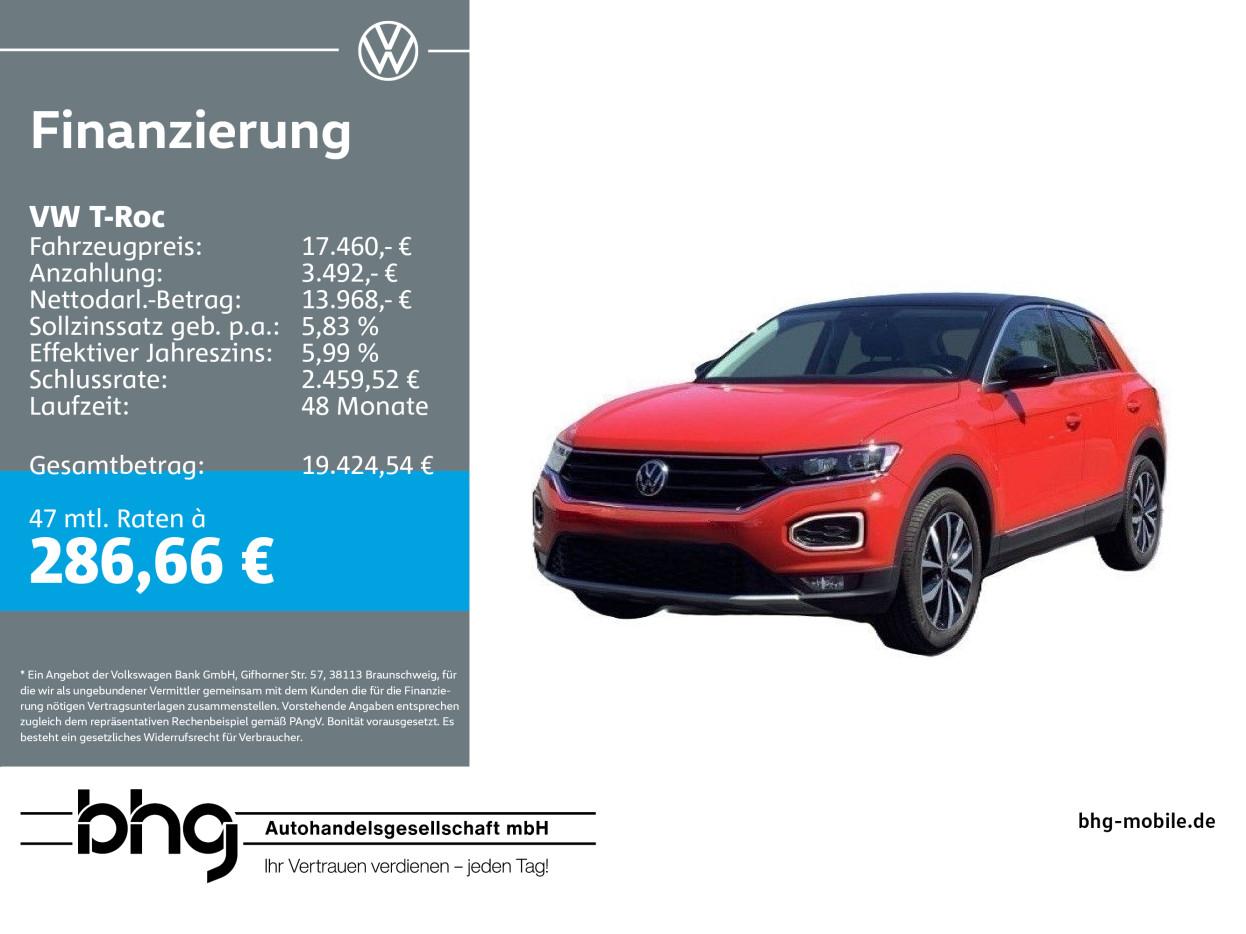 Volkswagen T-Roc 1.0 TSI OPF Life ACC-Front-Lane-Assist Win