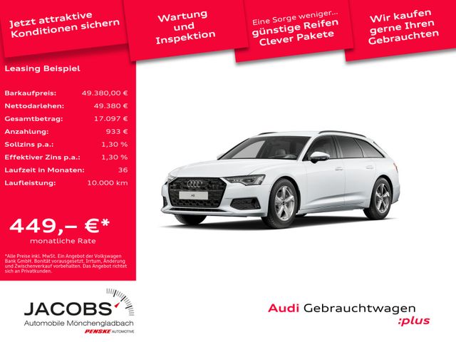 Audi A6 Avant 40TDI advanced Black/Matrix/HuD/360°/AC