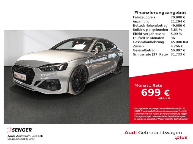 Audi RS5 Sportback 2.9 TFSI Laser DRC B&O HuD 280km/h