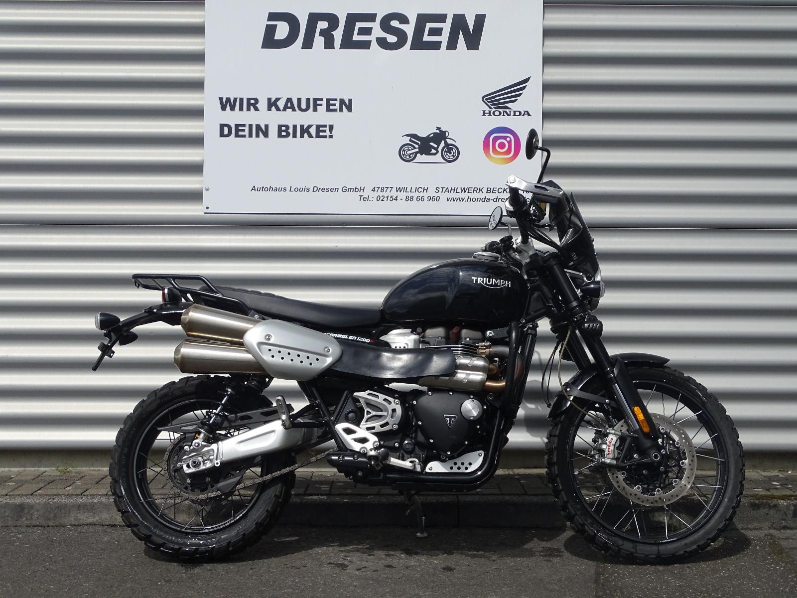Triumph Scrambler 1200XC | ABS | 2021 | Scheckheft |