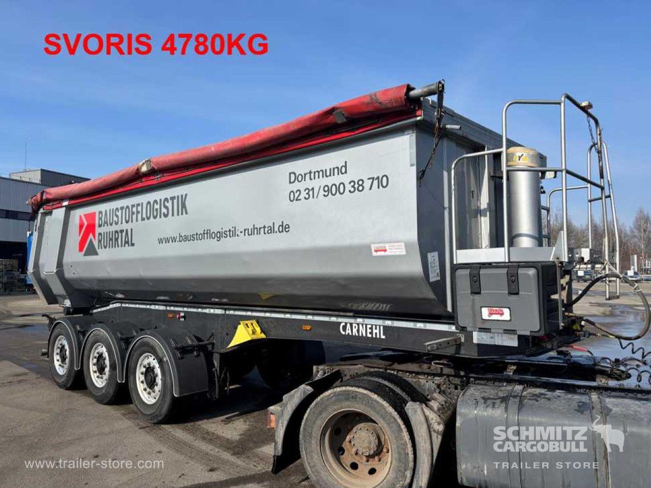 Carnehl Tipper Alu-square sided body 24m³