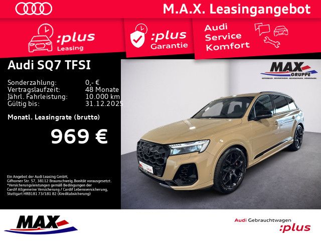 Audi SQ7 TFSI QUATTRO 7 SITZE+HD MATRIX+LUFT+AHK+PANO