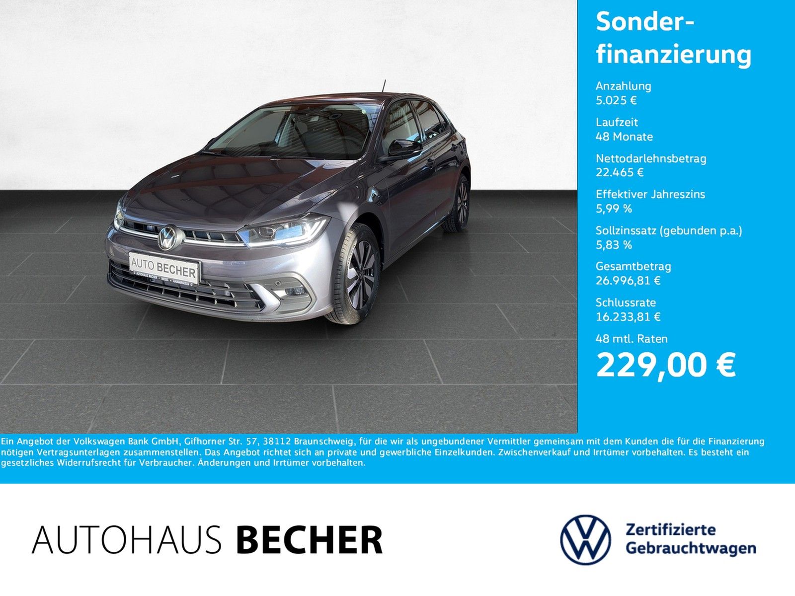 Volkswagen Polo Goal 1.0 TSI DSG Matrix Navi Rückfahrkam foto 1