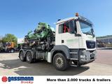 MAN TGS 26.480 6x4 BB, Palfinger Kran PK 92002- SH G - Tier-/Pferdetransport