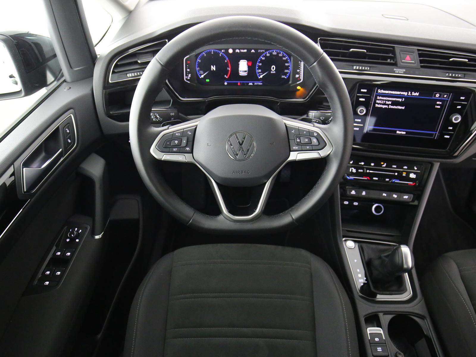 Volkswagen Touran 1,5 l TSI DSG Highline 7 Sitzer LED Navi, миниатюра 14