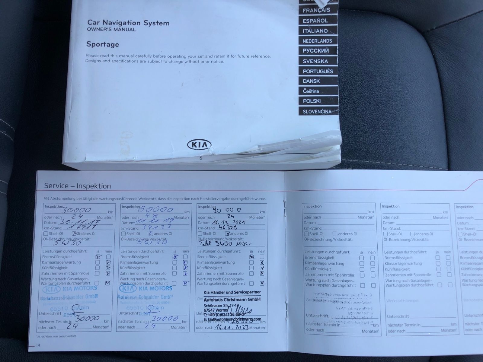 Fahrzeugabbildung Kia Sportage 1.6 GDI Dream Team Navi Leder