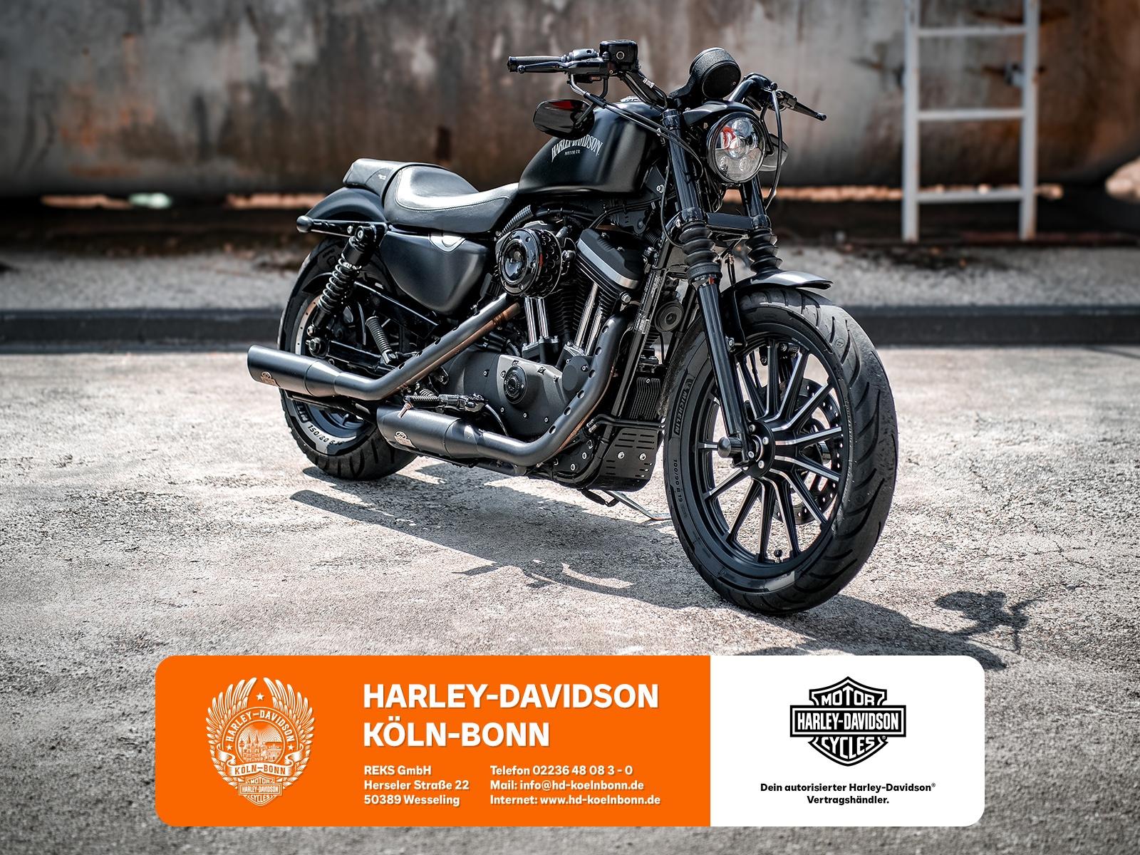 Harley-Davidson XL883N Sportster Iron 883 - J&H - LED - Cool!