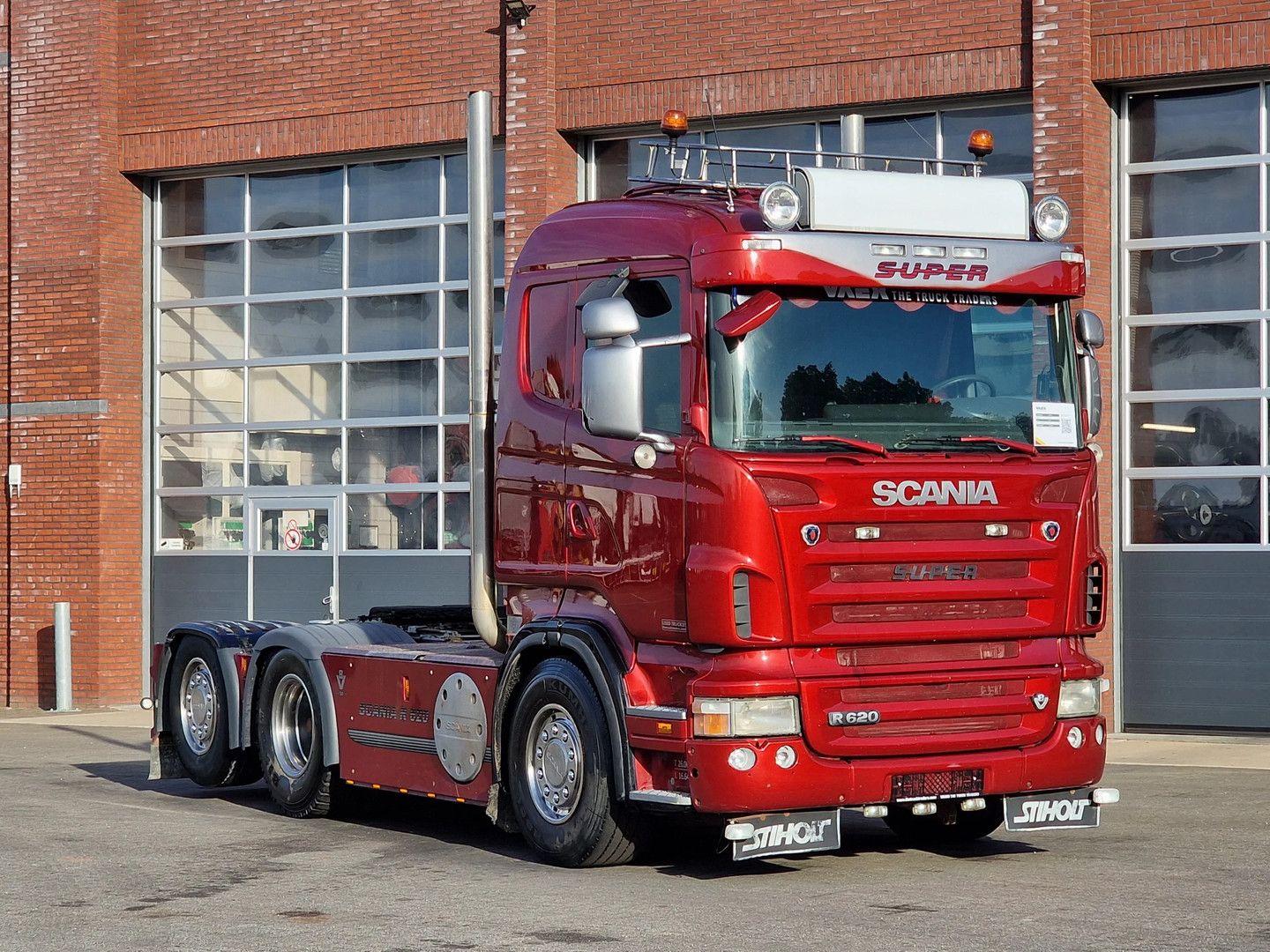 Scania R620-V8 Lowroof 6x2*4 - Custom exterior - PTO/Hy