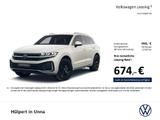 Volkswagen Touareg V6 R-LINE NEUES MODELL AHK CAM ACC LM19 - mit Diesel-Antrieb: Beige, Leder