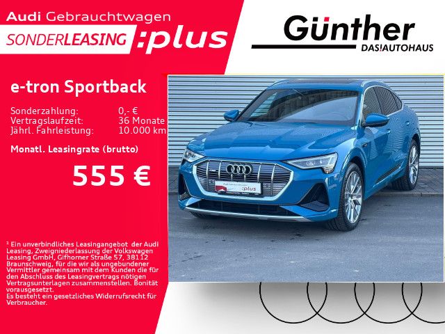 Audi e-tron Sportback 55 QUATTRO S LINE+MATRIX+PANORA