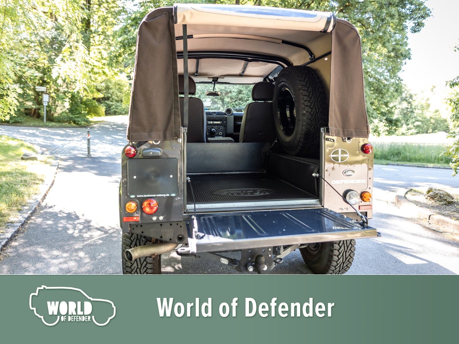 Fahrzeugabbildung Land Rover Defender 90 Soft Top