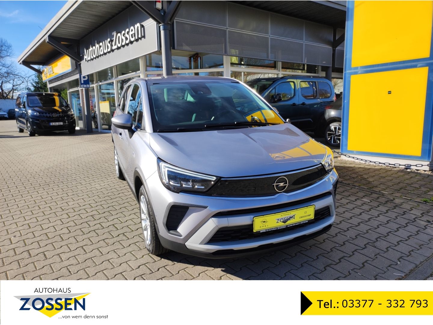Opel Crossland Elegance LED+Mehrzonenklima+DAB+Sitzh.