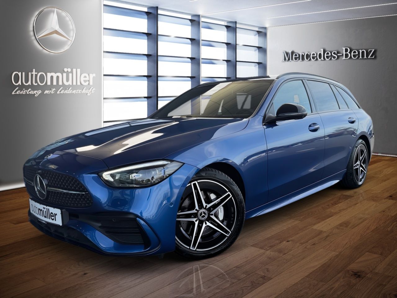 Mercedes-Benz C 220 d 4M T AMG AHK Night Pano Distronic Memory