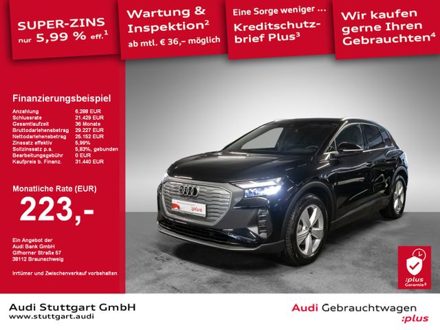 Audi Q4 35 e-tron ACC LED virtCo Parkassistent 19''