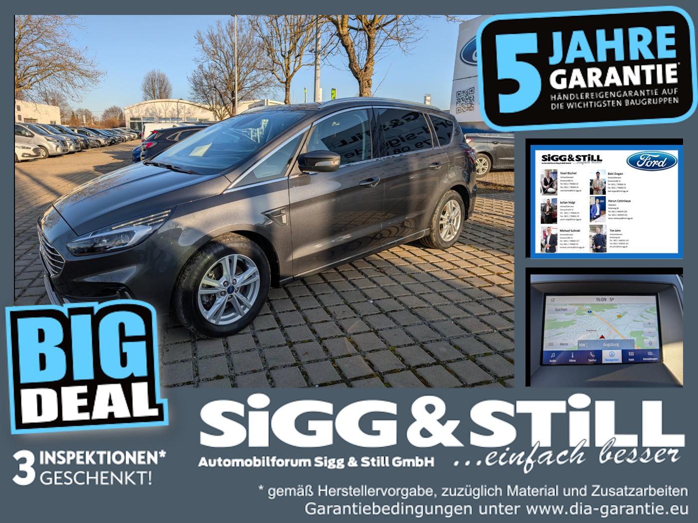 Ford S-MAX 2.0 Titanium LED*NAVI*SPUR*SHZ*PDC*CAM*TEM