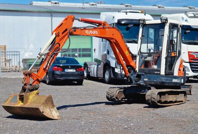 Kubota KX101-3a/2×Schaufel/3.5t/Schnellwechssystem/gumm