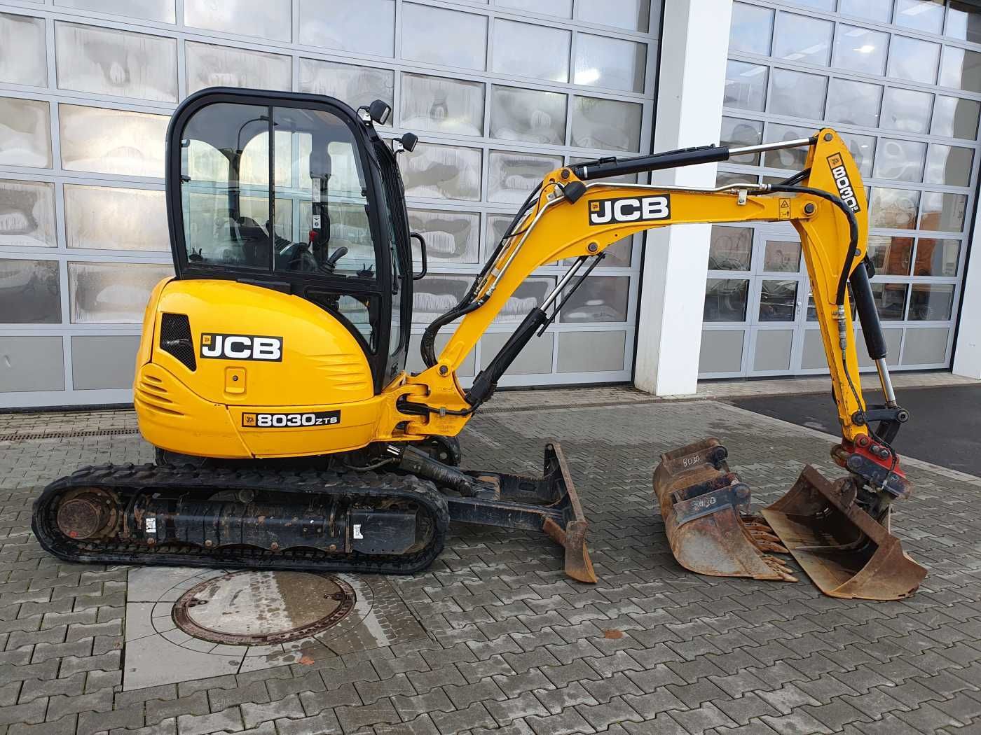 Fahrzeugabbildung JCB 8030 ZTS / MS03 / 1.328h / 2019 / Löffelpaket