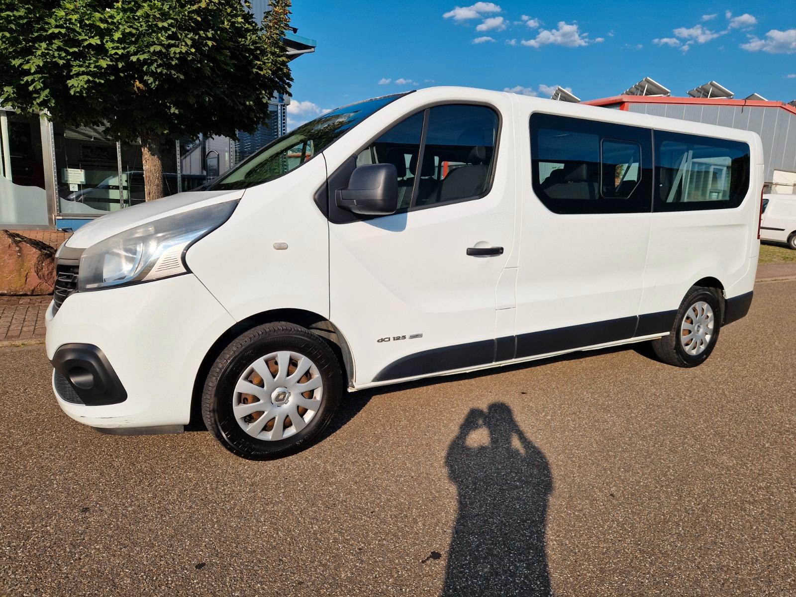 Renault Trafic Lang 2xKlima 9 Platz Navi L2H1