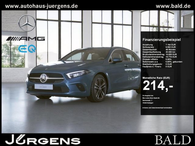 Mercedes-Benz A 250 e Progressive/LED/Cam/Burm/AHK/Ambi/18'